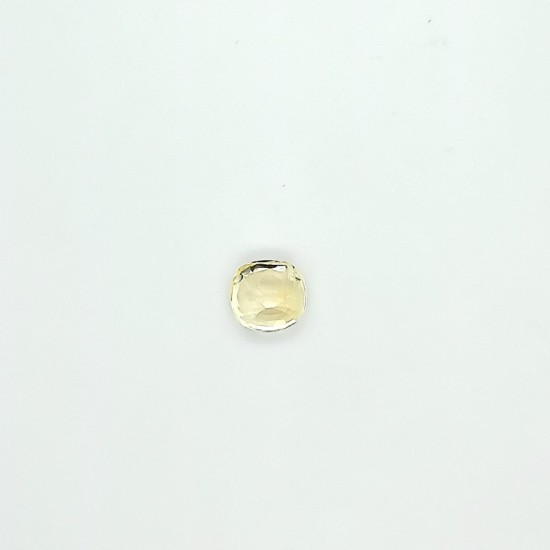 Yellow Sapphire (Pukhraj) 3.17 Ct Lab Tested